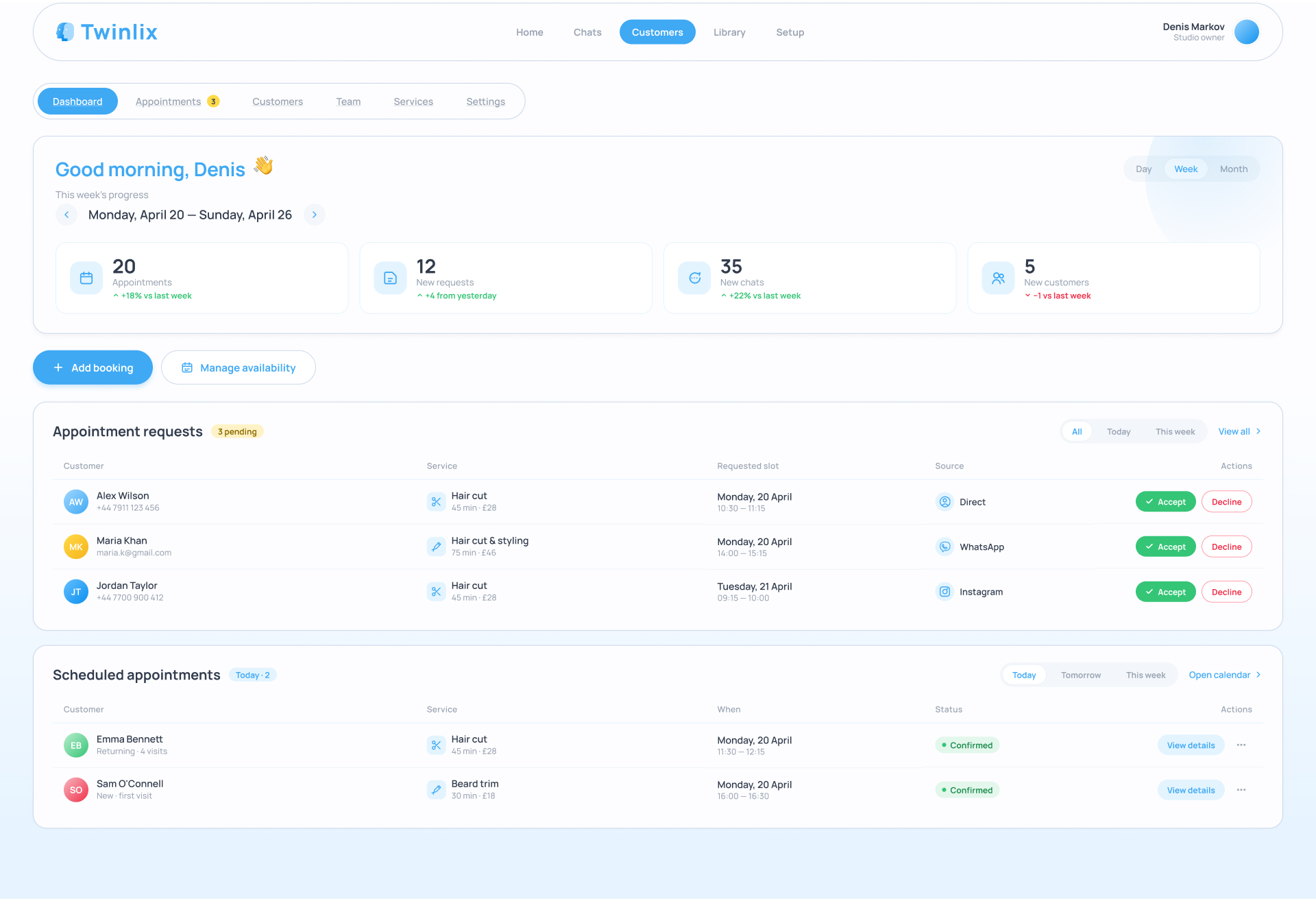 Dashboard